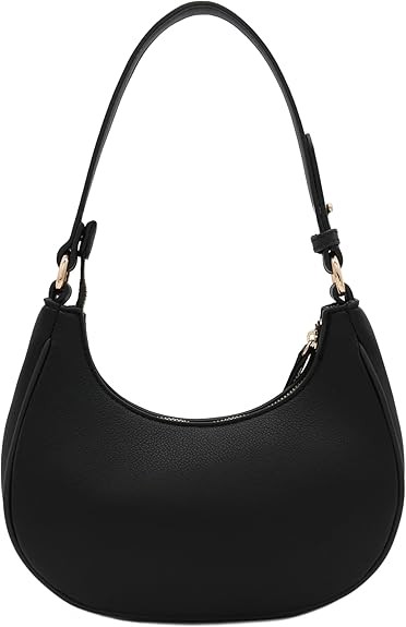 FashionPuzzle Small Crescent Shoulder Bag Underarm Purse