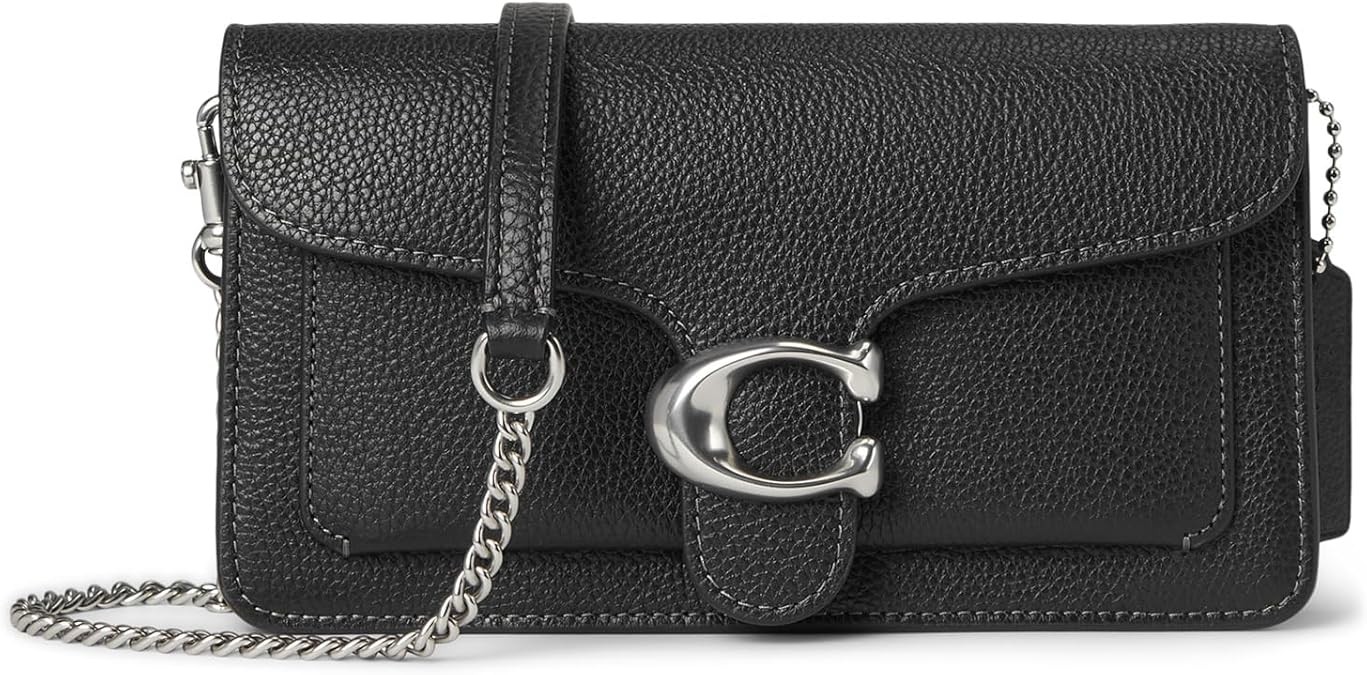 COACH Tabby Chain Clutch, LH/Black